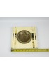 Home Decor | 1960s Vintage Brass & Horn Inlay Square Ashtray - UE89195