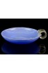Home Decor | Barbini Murano Vintage 1950s Blue Gold Flecks Italian Art Glass Mid Century Dish Tray Bowl - KW65628