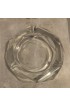 Home Decor | Mid-Century Modern Murano Italy Faceted Crystal Glass Ashtray in the Style of Flavio Poli for Seguso - TJ89120