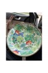 Home Decor | Vintage Japanese Porcelain Floral Bowl Brass Casing - SI59910