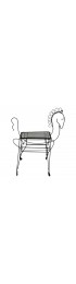 Home Furniture | Frederick Weinberg Horse Bar Cart - WY98915