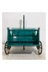 Home Furniture | Green Goatskin Bar Cart by Aldo Tura, 1960s - YR97010