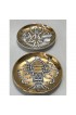 Home Tableware & Barware | 1950s Piero Fornasetti Gold Musicalia Coasters- Set of 7 - SU40267
