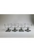 Home Tableware & Barware | 1970s Federal Glass Co. Nordic Midnight Stemmed Glassware- Set of 4 - DN17682