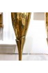 Home Tableware & Barware | 1970s Italian Brass Champagne Flutes - a Pair - AI75251