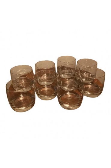 Home Tableware & Barware | 1990s Jack Daniels Master Distiller Whiskey Glasses - Set of 9 - ZI20030