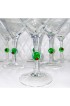 Home Tableware & Barware | 1990s Large Blown Glass Martini Glasses With Olive Stems - Set of 6 - MQ49872