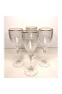 Home Tableware & Barware | 1990s Noritake Christiana Gold Wine Goblets- Set of 4 - HY36493