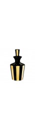 Home Tableware & Barware | ARTEL Faceted Gilded Barware Decanter, Black and Gold Striped - GR80806