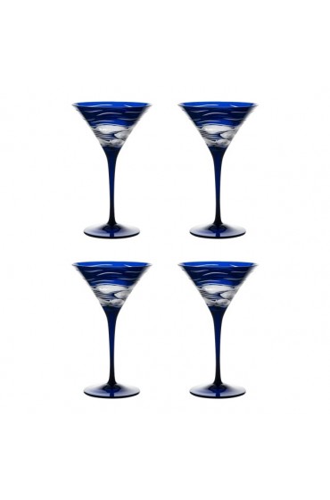 Home Tableware & Barware | ARTEL Sardinky Cocktail Martini Glass in Ink - Set of 4 - BG13244