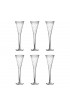 Home Tableware & Barware | ARTEL Staro Champagne Flute in Clear - Set of 6 - CG38856