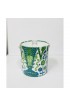 Home Tableware & Barware | Contemporary Blue and Green Ikat Ice Bucket - MV02835