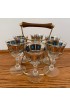 Home Tableware & Barware | Fred Press Signed Mid-Century 7-Piece Sherry/Cordial Set - TV57036