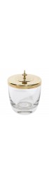 Home Tableware & Barware | Mid-Century Glass & Brass Ice Bucket by Tommi Parzinger for Dorlyn Silversmiths - YY75757