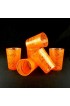 Home Tableware & Barware | Murano Glasses Orange Mystery from VRM, Set of 6 - NF94848