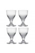 Home Tableware & Barware | OKA Large Round-Based Crystal Glasses in Clear - Set of 4 - WS09405