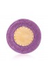Home Tableware & Barware | Round Sisal & Wood Solid Coasters in Lilac - Set of 4 - OK97674