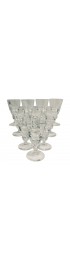 Home Tableware & Barware | Signed Steuben Blown Glass Goblets - Set of 10 - RY07206