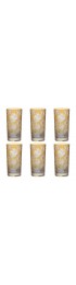 Home Tableware & Barware | Verdure Highball Glasses, Set of 6, Amber - SF42780