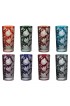 Home Tableware & Barware | Verdure Highball Glasses, Set of 8, Jewel Tones (Racer Green, Burnt Orange, Ink, Mahogany, Purple, Red, Peacock, Smoke) - IV03015