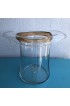 Home Tableware & Barware | 1940s Large Pressed Glass Top Hat Ice Bucket - NS46973
