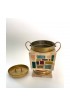 Home Tableware & Barware | 1950s Aldo Tura Lacquered Goatskin Ice Bucket - PB64996
