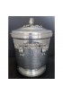 Home Tableware & Barware | 1950s Aluminum Ice Bucket With Floral Details - KM74785
