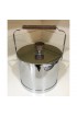 Home Tableware & Barware | 1960s Atapco Mid-Century Modern Stainless Steel & Teak Ice Bucket - OK17364