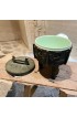 Home Tableware & Barware | 1960s James Mont Regency Faux Bronze Burmese Ice Bucket Barware Made Taiwan - SX82246