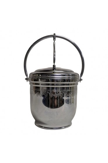 Home Tableware & Barware | 1960s United Chromium on Brass Ice Bucket - RA02957