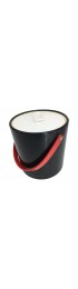 Home Tableware & Barware | 1970s Bucket Brigade Black With Red Handle Ice Bucket by Morgan Designs - MQ84232