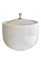 Home Tableware & Barware | 1970s Late Mid-Century Sleek “Atomic” Lidded Ice Bucket - MQ95622