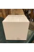 Home Tableware & Barware | 1970s Modernist White Acrylic Cini & Nils Cube Italian Ice Bucket - LB27865
