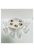 Home Tableware & Barware | 1980s Postmodern Calvin Klein & Swid Powell Silverplate Vodka Chiller Set- 7 Pieces - LL15830