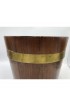Home Tableware & Barware | 19th Century English Pine and Brass Banded Collar Bucket Cachepot - NZ61823