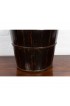 Home Tableware & Barware | 19th Century Southern Chinese Wooden Bucket with Large Handle and Metal Accents - EP87966