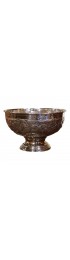 Home Tableware & Barware | 20th Century French Brass Silverplate Repoussé Wine Cooler With Grape Decor - DB46858