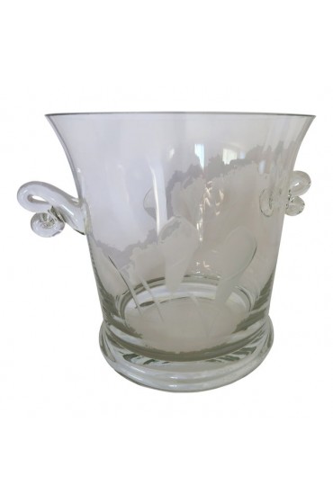 Home Tableware & Barware | Champagne Ice Bucket With Scroll Handles - XD22320