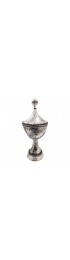 Home Tableware & Barware | Circa 1880s Judaica Continental Silver Elijah Cup Passover Centerpiece with Grapevine Motif With Acorns - CD31787