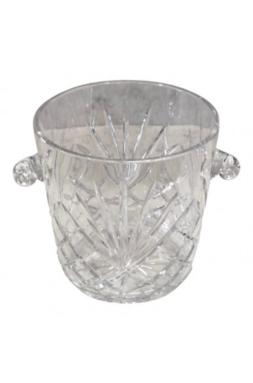 Home Tableware & Barware | Crystal Ice Bucket Vintage Poland Large 9.25 - ZF79877