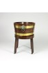 Home Tableware & Barware | Early 19th Century English Regency Brass Bound Mahogany Wine Cooler - PD14863