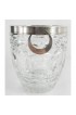 Home Tableware & Barware | French Art Deco Silverplate & Crystal Ice Bucket - XV00822