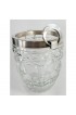 Home Tableware & Barware | French Art Deco Silverplate & Crystal Ice Bucket - XV00822
