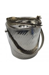 Home Tableware & Barware | Tamari Stainless Steel Double Wall Insulated Ice Bucket With Ice Tongs - EV38482