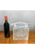Home Tableware & Barware | Vintage Acrylic Squared Ice Effect Ice Bucket, Italy, 1970s - MF20489