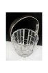 Home Tableware & Barware | Vintage Cut Beveled Crystal Ice Bucket W/ Chrome Handle - YR19191