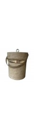 Home Tableware & Barware | Vintage Faux Leather Ice Bucket - LV76470