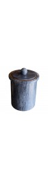 Home Tableware & Barware | Vintage Georges Briard Gray & Black Marble Ice Bucket - TO62036