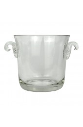 Home Tableware & Barware | Vintage Hand-Blown Glass Ice Bucket With Ribbed Handles - GD60102