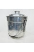 Home Tableware & Barware | Vintage Mid-Century Modern XL Hammered Aluminum Ice Bucket, Italy - SS50979